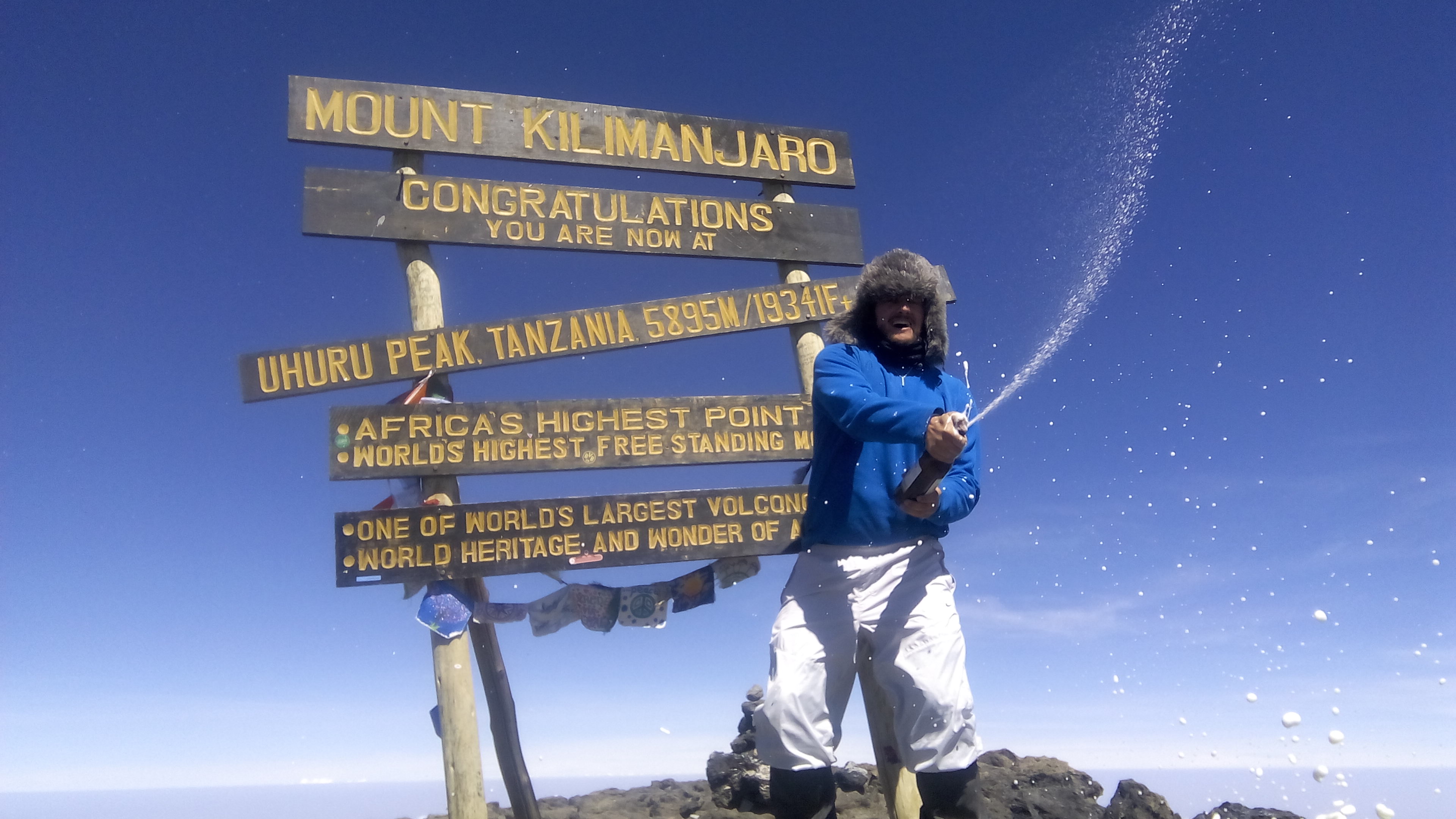 Mount Kilimanjaro is Africa’s tallest peak standing