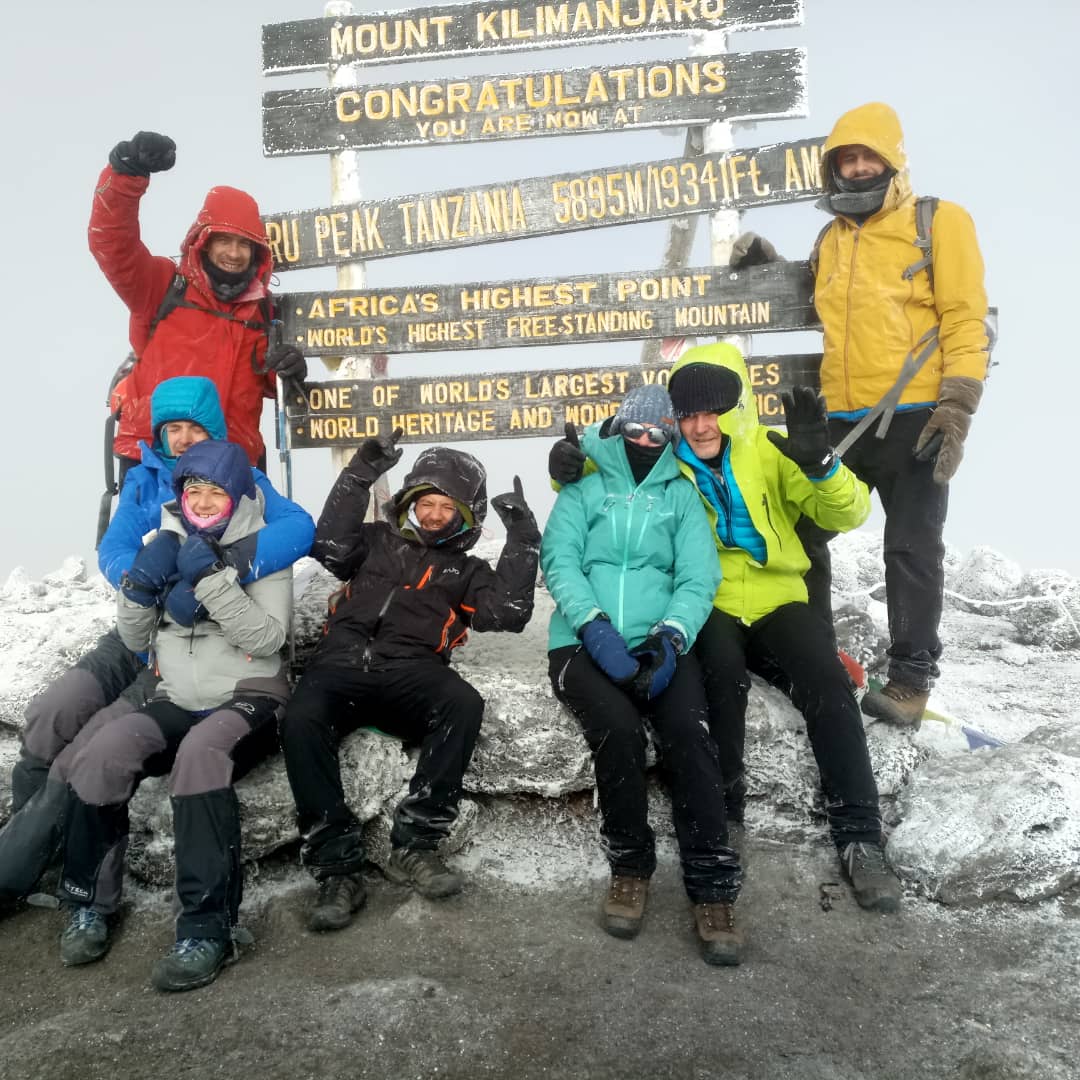 Machame route Climbing Kilimanjaro